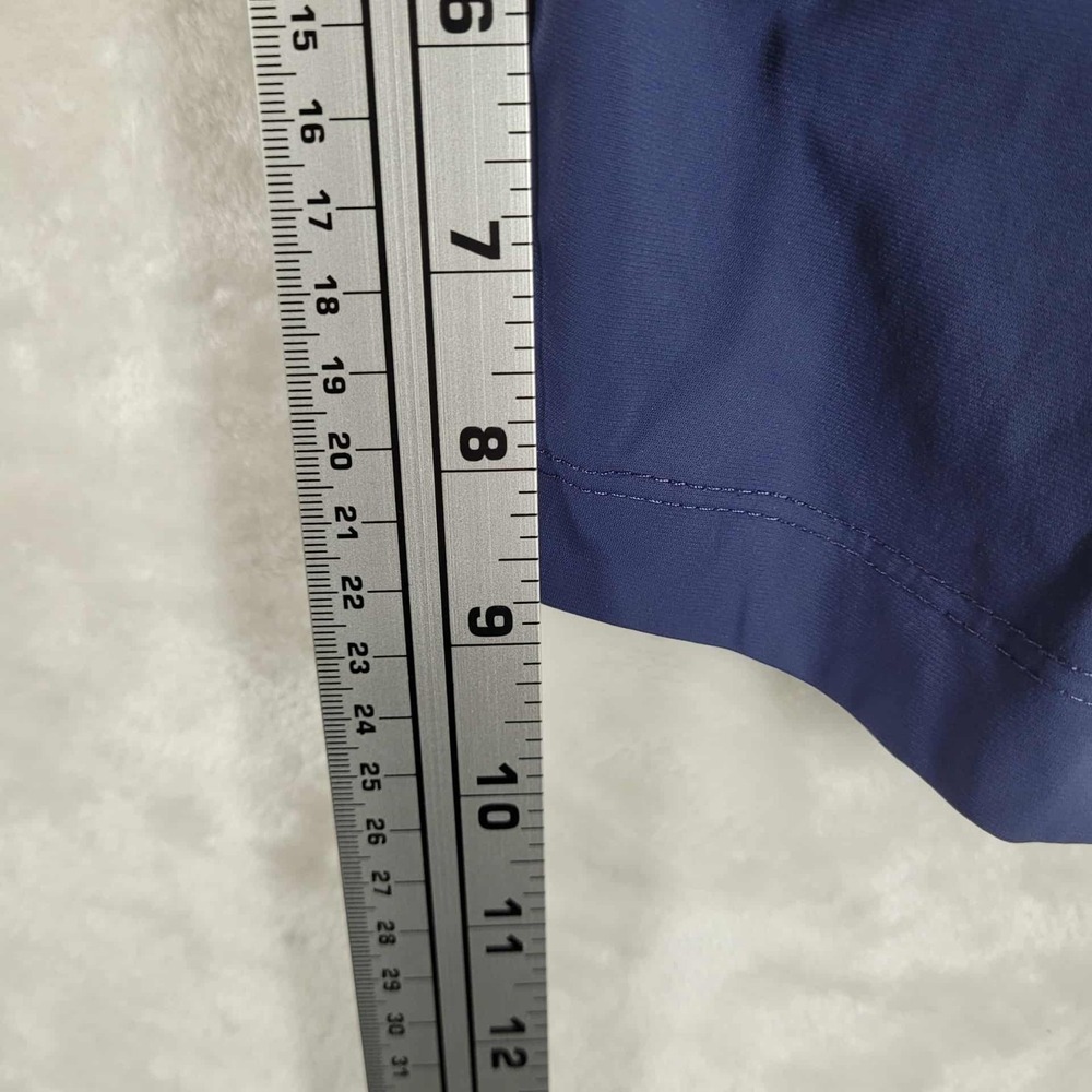 Men's Blue Athletic Shorts - Picture 4 of 10